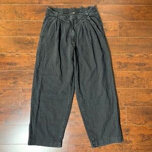 Free People Black High Rise Women Jeans